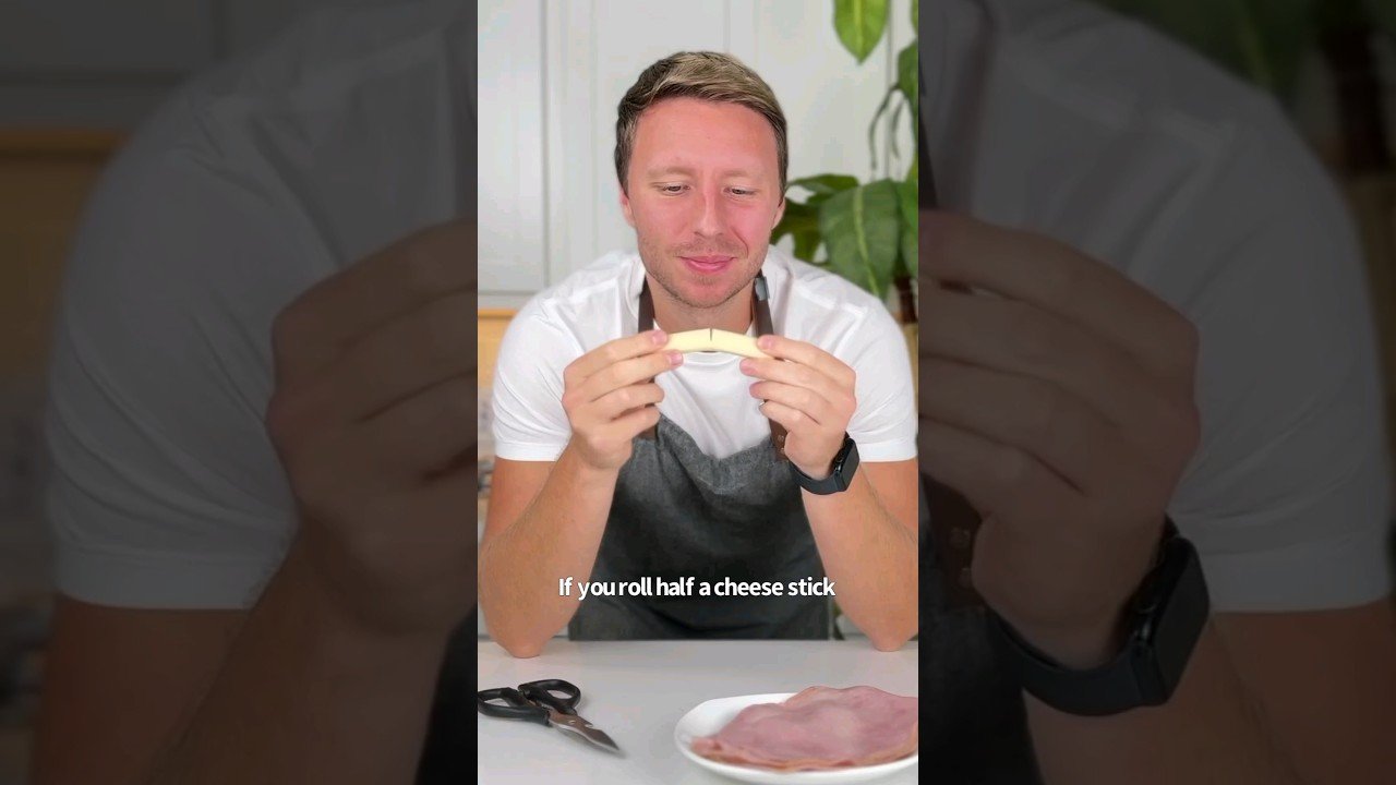 Parmesan Crusted Ham & Mozzarella Bites