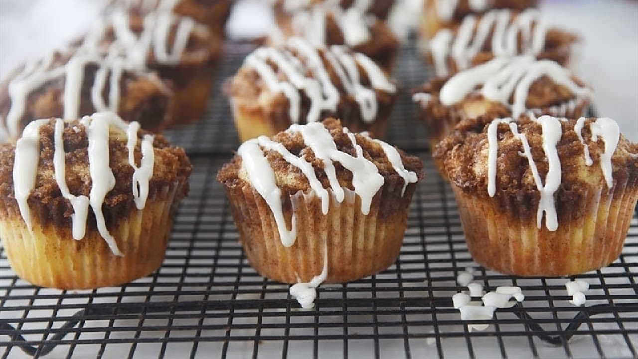 Cinnamon Roll Muffins - No yeast required!